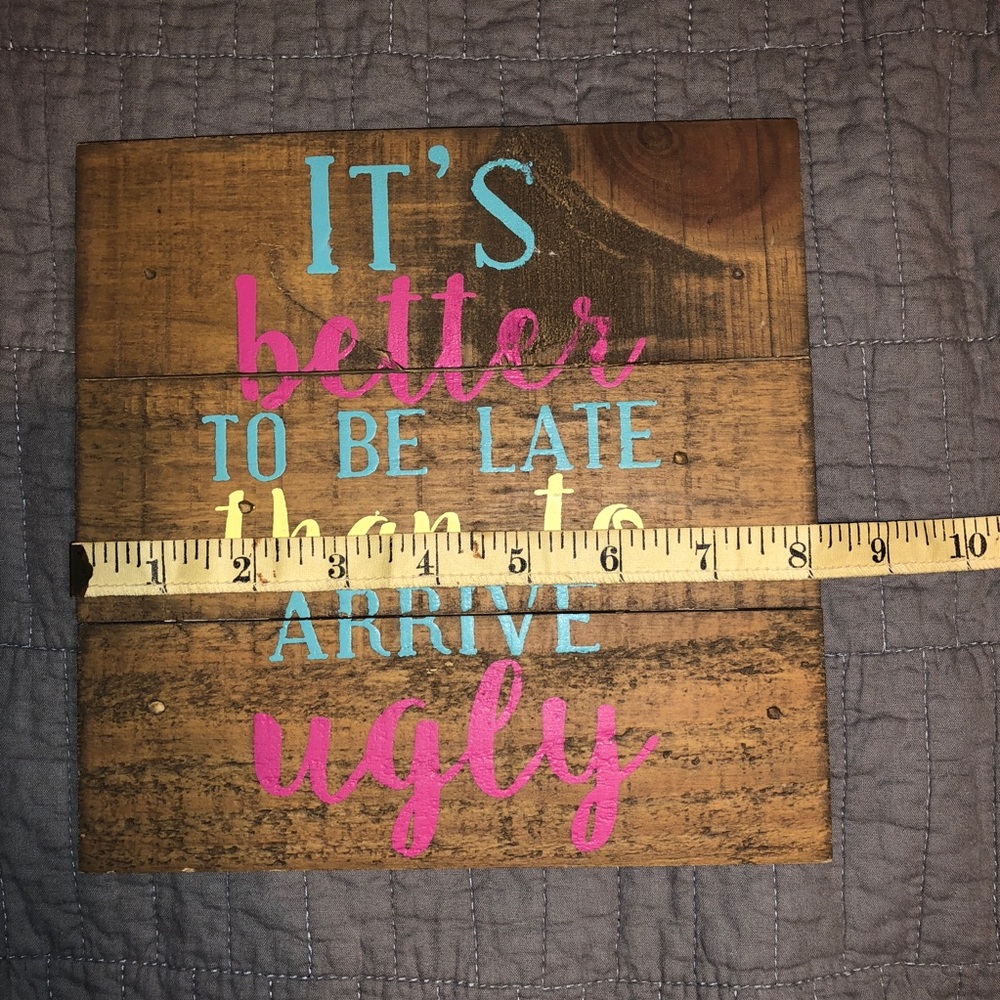 Wood Sign - Picture 4 of 4